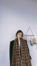 Charm Kendo官网围巾女新秋冬季高档百搭加厚保暖披肩围脖新年生日礼物送女生 送女朋友实用老婆 咖色 实拍图