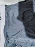蕉内301P莫代尔内裤男士棉底裆抗菌透气运动平角短裤头冰丝四角裤 【年度金奖】黑色+磁铁黑+洗石蓝 XL 晒单实拍图