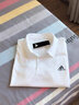 阿迪达斯（adidas）POLO衫男装 夏季新款运动服网球服休闲半袖速干透气短袖T恤男 HR8729/梭织/白色/主图款 M 实拍图