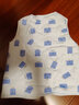 舒贝怡儿童马甲保暖婴儿衣服坎肩男女童宝宝夹棉马夹上衣外套  蓝 100CM 实拍图