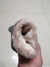 Classic克拉斯卡 男士冬季双层加绒保暖加厚羊毛手套毛线针织闷子连指手套 灰色 晒单实拍图