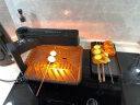 EASYGRILL 迷你电烤炉家用2-3人小型烤肉锅室内无烟烧烤机上下加热烧烤炉烤串机电烤盘新款家用烤炉 黑色-套装 1层 实拍图