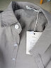 歌世爵薄款透气男装夏季棉麻短袖衬衫翻领休闲青年麻料百搭半袖衬衣青年 灰色 L 实拍图