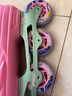 米高轮滑鞋S3儿童花样溜冰鞋套装高端平花四码调节直排初学花式旱冰鞋 S3S粉色基础款(K7头盔+SK1护具+包） L (37-40) 实拍图