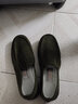 红青百年老北京布鞋男灯芯绒夏季透气豆豆鞋防滑软底工作鞋软底轻便开车鞋 灰色 41 实拍图