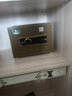 虎牌保险柜家用型指纹密码办公室财务专用保险箱全钢可入墙入衣柜隐形小型文件柜 25型 咖啡金 密码款 实拍图