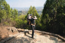 探路者（TOREAD）登山杖拐杖手杖碳素碳纤维可伸缩超轻户外徒步便携爬山杖 极光绿 晒单实拍图