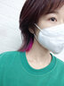 蒙倩（Meng Qian）2024流行挂耳染发剂挑染彩色染发膏渐变色漂粉绿色粉紫色蓝色 实拍图