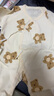 贝乐咿新生儿衣服秋季冬款刚出生婴儿和尚服连体衣纯棉初生宝宝哈衣爬服 1690坐坐熊+1609小奶牛 52cm （建议0-2个月） 实拍图