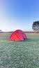 牧高笛（MOBIGARDEN） 户外露营徒步登山冷山帐篷防风防暴雨遮阳双层便携透气铝杆帐篷 冷山2-（经典）帐篷+双人地垫 实拍图