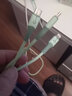 德力普（Delipow） 数据线三合一5A快充适用苹果Type-c安卓手机华为荣耀小米平板车载一拖三充电器闪充线 单条装【薄荷绿】5A超级快充 | 带夜灯 0.6米 实拍图