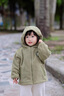 巴拉巴拉童装儿童羽绒服冬男童女童宝宝外套摇粒绒两件套时尚撞色 豆绿40044-208424107204 100cm 实拍图
