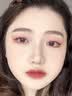OVOLOOK美瞳日抛三明治工艺氛围感大直径彩色隐形眼镜黑色自然学生 咕咕黑14.2【日抛10片】 10片*1盒 0度 实拍图