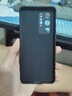 KEKLLE 适用华为P40pro手机壳 华为p40pro 5G保护套新升级镜头全包液态硅胶保护壳肤感防摔超薄软壳 黑色 实拍图