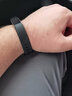 猜那Fitbit Alta HR表带和Alta表带智能手环通用替换硅胶表腕带 深蓝 大号 实拍图