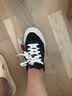FILA FUSION斐乐官方潮牌POP2代女鞋帆布鞋夏季休闲板鞋运动鞋黑色 实拍图