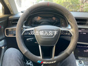 绅创汽车冬季方向盘套翻毛皮防滑超薄四季舒适透气车把套保护套适用 【圆形】奥迪A4L A6L A3 Q3 Q5 请核对方向盘形状下单 实拍图