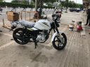 雅马哈摩托车天剑YBR150Z街车JYM150-8跑车赛车街车小哈雷YAMAHA天剑动力版 白色  前碟后鼓 实拍图