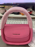 Amazing Song乙颂【陈都灵同款】软欧包中号单肩斜挎包小荔纹牛皮通勤手提女包 【少女玫】-肩带可调节 实拍图