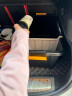 爱丽思（IRIS）车载收纳箱储物箱RV600 盖中盖后备仓整理箱  土黄/黑 实拍图