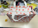 昌木子（CAMUZ）日式饭盒袋 上班族保温便当包 饭袋高颜值可爱 幸运包-草莓款 实拍图