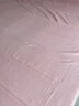 富安娜（FUANNA）床上四件套纯棉100%全棉床单四件套双人加大被套枕套汐颜1米8床粉 晒单实拍图