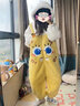 衣派莱唐老鸭睡衣女秋冬珊瑚绒睡袍加绒加厚可爱长款学生睡裙可外穿浴袍 海绵宝宝连体睡衣 L 【建议125-150斤】 实拍图