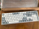 宁芝（NIZ） 普拉姆PLUM 静电容键盘  静电容轴 全键可编程 有线蓝牙三模办公键盘 X108有线45gT系列 实拍图