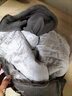 项后【项后】羊羔绒外套男套装冬季棉袄连帽加厚棉衣棉服学生三件套装 单件灰色加绒313 XL 实拍图