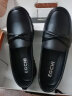 宜驰（EGCHI）女鞋子单中老年妈妈鞋子女士皮鞋乐福鞋 H7523 黑色 36 实拍图