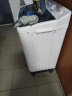 志高（CHIGO）半自动洗衣机双桶双缸杠家用大容量半全自动洗衣机波轮老式迷你小型带甩干出租房宿舍 12.5KG洗+脱总容量|7.5KG升级蓝光款 晒单实拍图