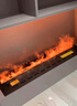 柿间 3D雾化壁炉嵌入式仿真火焰加湿器家用电子壁炉装饰定制智能加水 0.7米【201】语音控制单色火焰 实拍图