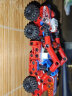 邦宝（BanBao）积木拼装玩具模型小颗粒高科回力车4岁+儿童礼物 铁骑行者6963 实拍图