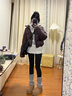 回力女鞋雪地靴女冬季加绒加厚保暖防滑短筒靴子女东北皮毛一体棉鞋女 驼色 36 实拍图