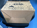 QDZX生日礼物收纳箱礼盒空盒礼品盒大号箱子收纳盒纸箱棉玩具单黑1个 实拍图
