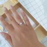 DR求婚钻戒 BELIEVE系列经典款雪吻 结婚礼物钻石戒指女WJ0100  12分G色VS1【证书+礼盒】 实拍图