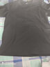 马莱华斯 纯棉男士短袖t恤内搭宽松夏季潮流百搭纯色半袖体恤ins大码男装 黑色 M 实拍图