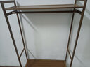 竹艺佳（ZHUYIJIA）简易多层衣柜衣橱储物多功能置物架竹组合衣帽架出租房用收纳架子 方形款（加厚全板）-80长 实拍图