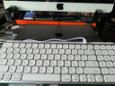 HUKE  Macmini妙控键盘全尺寸多系统蓝牙有线USB键盘 超薄静音桌面电脑办公铝合金键盘鼠标 双蓝牙+有线+2.4G四模 键盘 银白 晒单实拍图