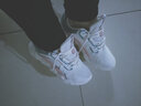 安踏晴空丨女鞋运动鞋子秋冬季皮面防泼水软底轻便减震休闲跑步跳绳鞋 【皮面防泼水】白/粉/青-3 36 实拍图