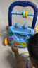 皇儿婴儿学步车儿童宝宝学步手多功能推车6个月0-1生日礼物男孩女孩 蓝-小象+充电套装 学步手推车 实拍图