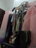 梦卡莱（MENGKALAI） 布衣柜 简易衣柜实木防潮双人衣柜简易超大空间收纳 衣柜布现代简约衣橱 2.05米粉色城堡 实拍图