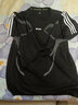 昇亿 运动套装男夏季短袖T恤运动短裤篮球服运动健身速干衣羽毛球男士足球装跑步服短裤训练衣休闲夏天春秋 炫酷黑 XXXXXL 实拍图