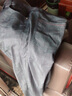 JEEP SPIRIT吉普冰丝薄款牛仔裤男夏季超薄宽松直筒弹力透气商务休闲裤子男 Jp3004黑色 春秋款 34 【腰围2尺6】 实拍图