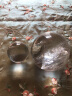 精灵之吻 天然全净体白水晶球原石矿物摆件双A球水晶带鉴定证书 直径4.0-4.4cm 晒单实拍图