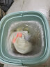 小鸭  0.8公斤便携式折叠迷你洗衣机 婴儿宝宝儿童母婴洗内衣内裤袜子 臭氧除菌蓝色 WPZ08ZDHL 实拍图