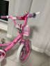 凤凰（Phoenix）儿童自行车3-5-8-10-15岁宝宝单车公主钻石浪漫粉色带辅助轮礼物 【凤凰粉系】梦幻浪漫粉 14寸（适合身高95-120cm） 实拍图