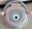 世纪宝贝（babyhood）儿童马桶座便器 加大号婴幼宝宝坐便器小孩便盆厕所座尿桶 【1-6岁】PVC软垫 卡洛红 实拍图