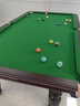 腾勃（TB） 台球桌标准成人家用美式中式黑八商用球房乒乓球桌二合一桌球台 9尺 家用豪配+回球 实拍图