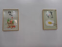 瑞尚（RUISHANG） 餐厅装饰画现代简约静物壁画北欧轻奢饭厅餐桌背景墙挂画 事事如意 50*70CM【铝合金框+晶瓷面】 实拍图